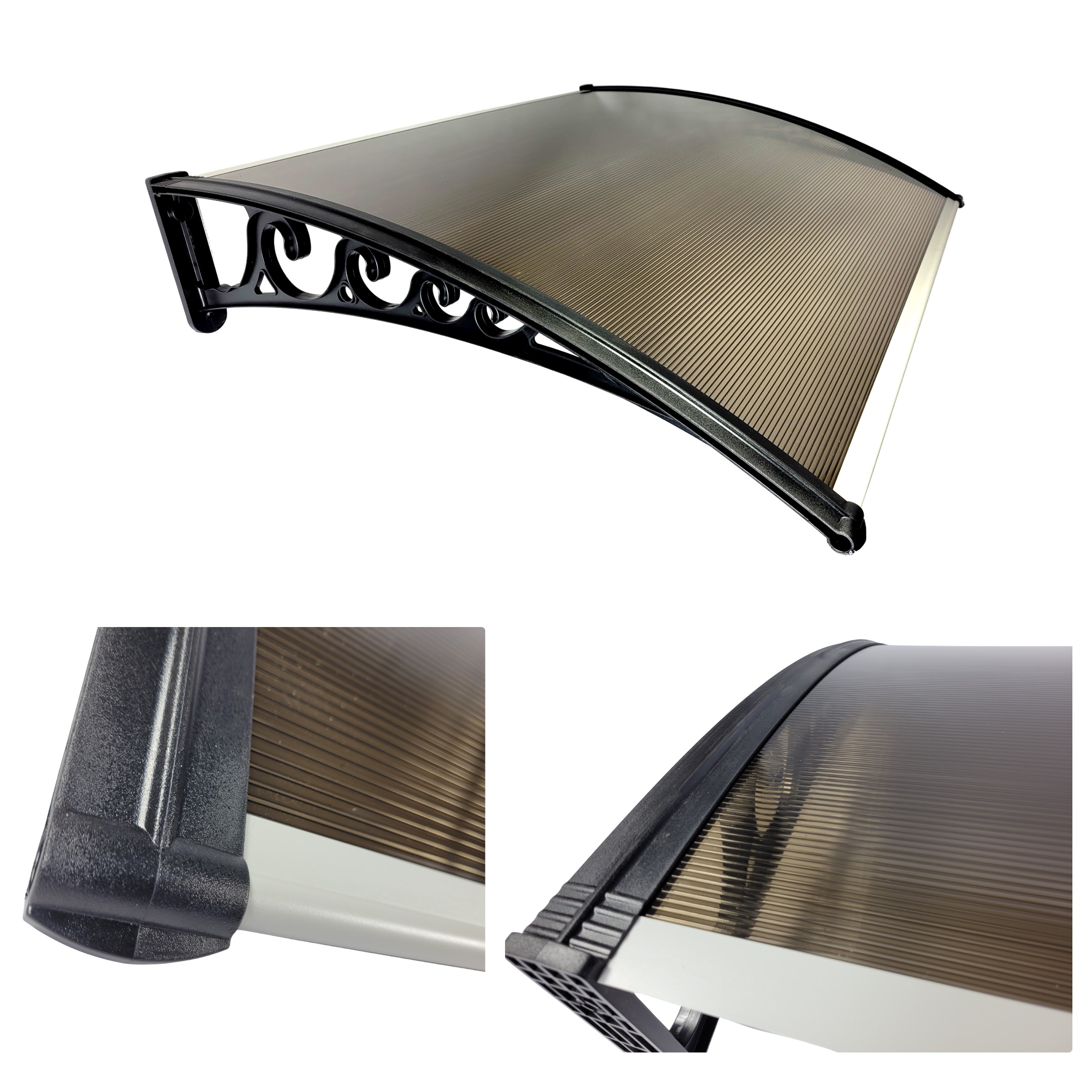 Klasyczny daszek nad drzwi 150x100 Metal-Gum